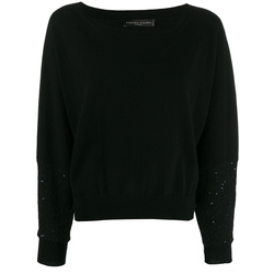 Fabiana Filippi - round-neck sweatshirt - women - Black