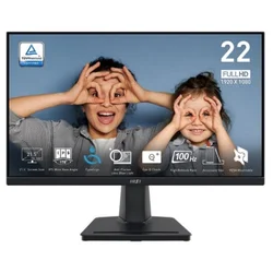 MSI pro mp225 flat fhd ips 100hz 1 ms hdmi/vga monitor 22inc