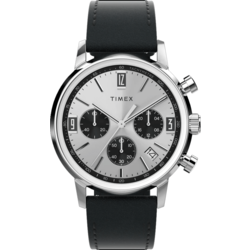 Ročna ura Timex Marlin Chronograph TW2W10300 Silver/Black