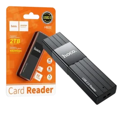 hoco. Čitač kartica, 2u1, USB2.0/USB3.0 - HB20 Mindful