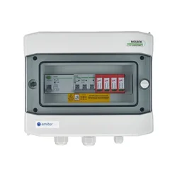 AC switchgear // IP65, SPD AC Dehn type 2, off overcurrent 10A 3-F, RCD type A 40A/300mA
