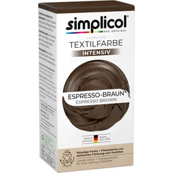 Intenzivna barva Espresso rjav Simplicol 150ml+400g