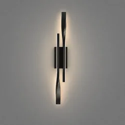 Zidna lampa AC25, crna