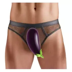 Svenjoyment Tanga gaće sa prstenom, Crne