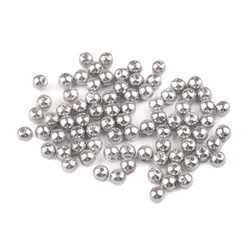 Plastične voščene kroglice / biseri Glance O5 mm - F30 sivi biser (500 g)