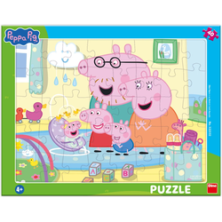 Dino - Puzzle Peppa Pig: bratje in sestre - 40 - 99 kosov