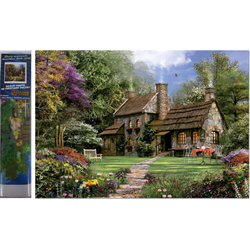 Norimpex - Puzzle Diamond Painting Cottage 30x40cm - 1 - 39 kosov