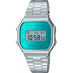 CASIO A168WEM-2EF silver Gr. Uni