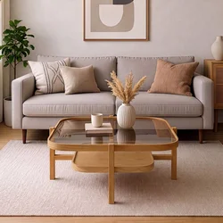 Hanah Home klub sto Olimpus 90, 90 cm, hrast