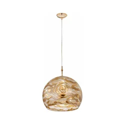 Kolarz 0392.31L.3.Aq.Ch - Luster na sajli LUNA 1xE27/60W/230V 24K pozlata