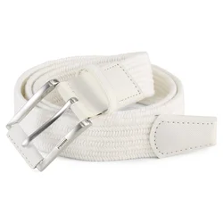 PUMA Stretch Weave Golf Belt Men, Accessories, White Glow, S/M