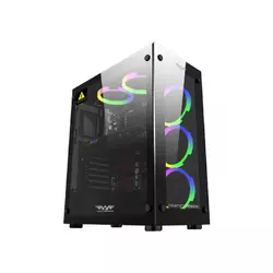 ARMAGGEDDON Kućište NIMITZ TR5000 Midi Tower, Micro-ATX, ATX, Bez napajanja, Crna