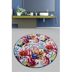 Lessentiel Maison Prostirka za kupatilo 140cm Šarena