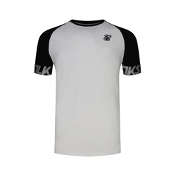 SikSilk Majica črna/bela