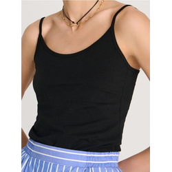Sinsay - Bluza na bretele - crno