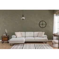Atelier del Sofa Mustang Large Left Ugaona garnitura, Krem