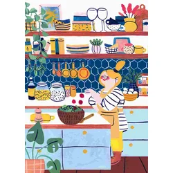 Pieces & Peace - Puzzle A la Cuisine - 1 000 kosov