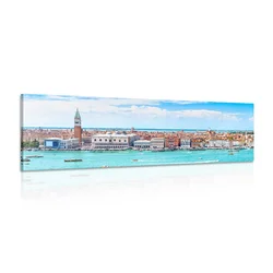 Slika pogled na Benetke - 90x30