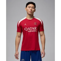 Nike PSG M NK DF STRK SS TOP K 4TH, moški nogometni dres, rdeča HJ3389