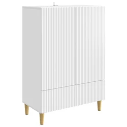 Kreveta s ladicama Bijela 66 x 34,5 x 95 cm Konstruirano drvo
