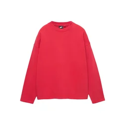 Pull&Bear Majica STWD rdeča/črna