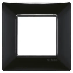 VIMAR PLANA MASKA 2 MJ CRNA VI14642.05