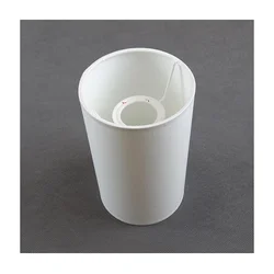 Zamenska prigušiva za stonu lampu TUBA E27, prečnika 12 cm, bela