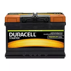 Duracell DURACELL STARTER 72Ah+D 278x175x190