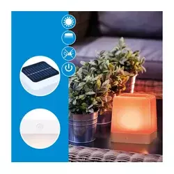Grundig - RGB LED solarna lampa, 3,7 V