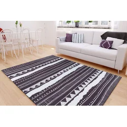 Conceptum Hypnose Tepih Ada Gönül Chenille 292, 75x230cm, Crni