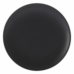 Črn keramičen krožnik o 27 cm Caviar – Maxwell & Williams