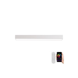 Immax NEO 07258L - LED prigušiva svetiljka LUNGO 29W/230V Wi-Fi Tuya bela + daljinski upravljač