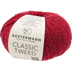 Austermann Classic Tweed 90365-5 Red Pletilna preja