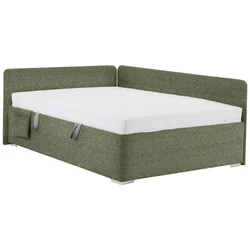 KREVET REMI 140/200 cm , maslinasto zelena