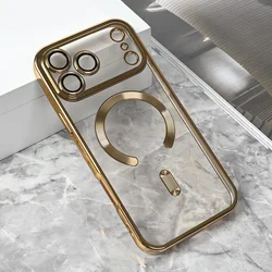 Maska za iPhone 17 Pro Max 6.9 Magsafe Lux, Zlatne boje