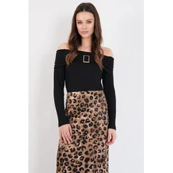 Trend Alacati Stili Ženska bluza Alc-X14840, Crna