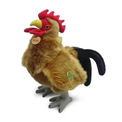 Plišasti petelin stoječi 34 cm ECO-FRIENDLY