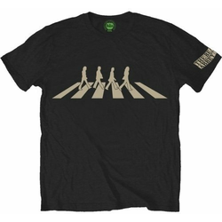 The Beatles Mens Abbey Road Silhouette Black M