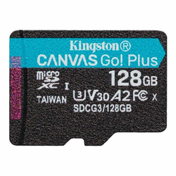 Kingston Flash Memory Card Canvas Go Plus - microSDXC UHS-I - 128 GB