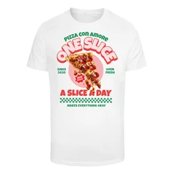 Mens T-shirt Pizza Amore Tee white