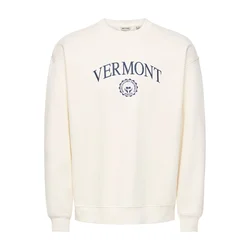 Only & Sons Majica ONSCONNOR mornarska/volneno bela