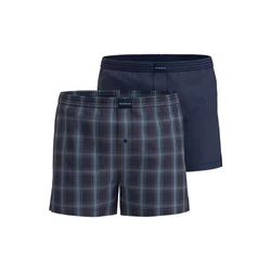 TOM TAILOR Boksarice  modra / mornarska / temno rdeča / bela