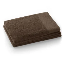 Rjava frotirna bombažna brisača 30x50 cm Amari – Restilo