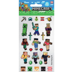 Glitter Stickers - Minecraft