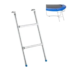 Northix Jeklena lestev za trampolin z 2 ali 3 prečkami