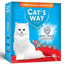 Cats Way posip za mačke Box Unscented Less Track 10l