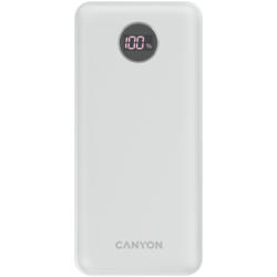 CANYON PB-2002 Eksterna Baterija, 20000 mAh, 22.5V, Bela