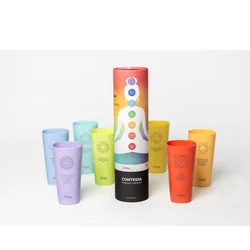 Collection 7 CHAKRAS, Skaza, Set of 7 Glass