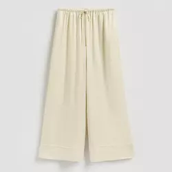 Reserved - Wide leg pantalone s mešavinom viskoze