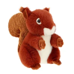 Keel Toys SE4056 Keeleco Veverica – ekoplišasta igrača 18 cm